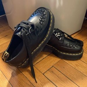 Dr. Martens Sidney Leather Creeper Platform Shoes